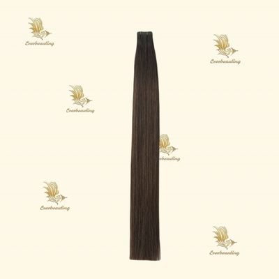 Embalagem Tamanho 50,00cm * 8,00cm * 3,00cm Remy Hair Tape Hair Extensions 100% cabelo humano