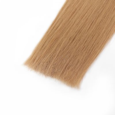 Fim grosso Invisível PU Crudo Loiro Clip Sem costura em extensões de cabelo solicitação personalizada