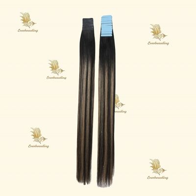 Tape em extensões de cabelo para estilo de cabelo fino embalagem reta peso bruto 0,200kg