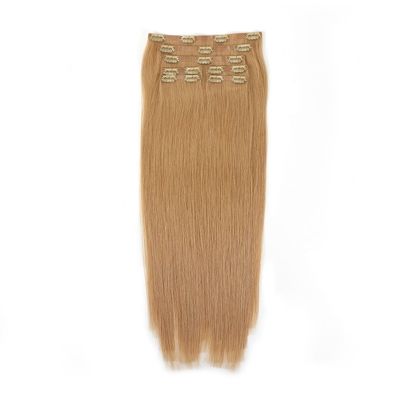 Fornecimento não processado PU sem costura skin weft clip em extensão de cabelo sem derramamento sem emaranhamento