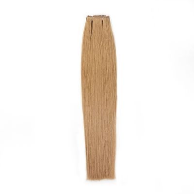 Fornecimento não processado PU sem costura skin weft clip em extensão de cabelo sem derramamento sem emaranhamento
