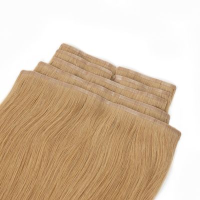 Fornecimento não processado PU sem costura skin weft clip em extensão de cabelo sem derramamento sem emaranhamento