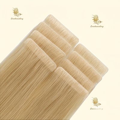 Marca privada Full Cuticle Duplo Lado Tape Invisível em Extensões de Cabelo Tape-240515