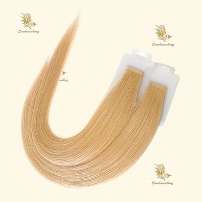 Faixa reta em extensão de cabelo sombra balayage cor invisível OEM para estilo reto