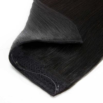 Cabelo humano vietnamita de uma peça espesso de cima para baixo acessível Flip em extensão de cabelo