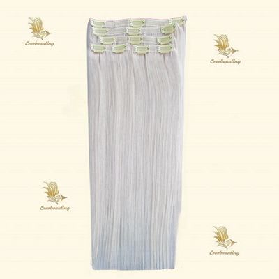 140g Clip de cabelo cuticle remy Ins Clip de renda em extensões de cabelo Clip pré-ligados tingíveis