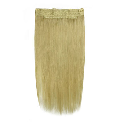 Indian Hair Flip in Hair Fish Wire Hair Extension com cabelo humano Tipo de cabelo Halohair-231014