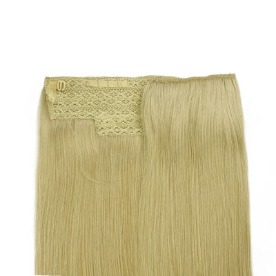 Indian Hair Flip in Hair Fish Wire Hair Extension com cabelo humano Tipo de cabelo Halohair-231014
