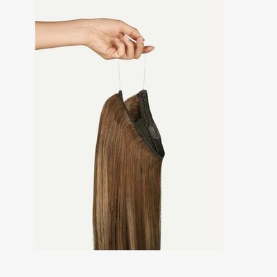 Indian Hair Flip in Hair Fish Wire Hair Extension com cabelo humano Tipo de cabelo Halohair-231014