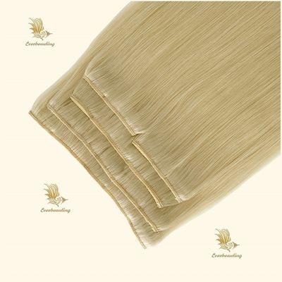 Clips de estilo pré-ligados Clip Ins cabelo duplo 100% virgem extensões de cabelo humano
