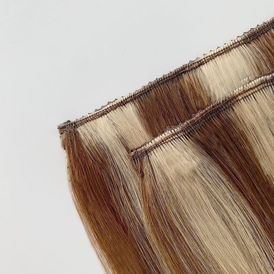Clip em extensões de cabelo para cabelo curto duplo desenhado Remy cabelo humano solicitação personalizada