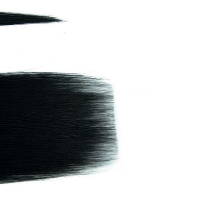 100% de cabelo humano remy virgem cauda de cavalo extensões de cabelo personalizado na ponta dos dedos
