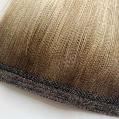 Cabeça de cavalo de cabelo humano customizado com desenho em volta