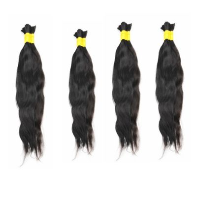 Embalagem Peso Bruto 0,300kg de cabelo humano eslavo russo em massa 20-100cm Extensão do cabelo