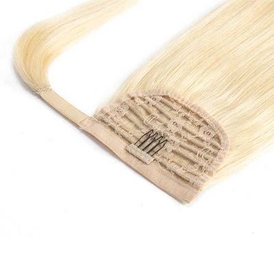 Remy Hair Curly Brasileiro Envolver Cauda de Cavalo Cabelo Humano Sem Enredos