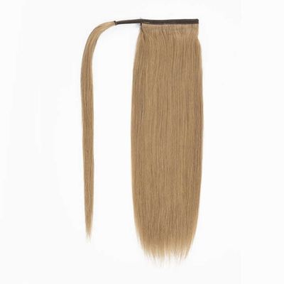 100% de cabelo humano vietnamita em bruto envolver em torno de solicitação personalizada extensões de cabelo cavalo