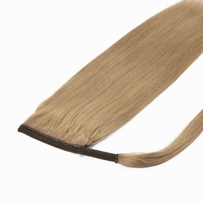 100% de cabelo humano vietnamita em bruto envolver em torno de solicitação personalizada extensões de cabelo cavalo