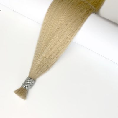 Vendedores de cabelo virgem Mutilor de cabelo em massa Blonde Hair Bundles para cabeleireiros e salões de beleza