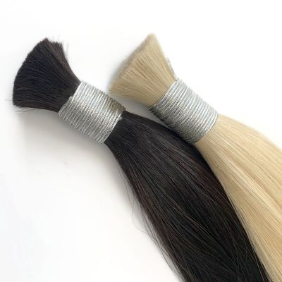 Pagamento inicial de alta qualidade de cabelo bruto vietnamita em massa 9c Virgem Loura extensões de cor
