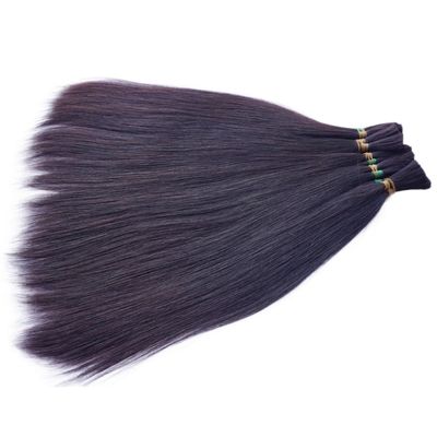 100% Extensões de Cabelo Humano Creme Natural Cores Negras Louro Brasileiro Louro Duplo Cabeça em Grande