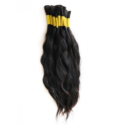 100% Extensões de Cabelo Humano Creme Natural Cores Negras Louro Brasileiro Louro Duplo Cabeça em Grande