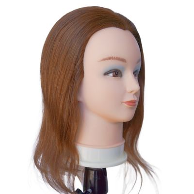 Cabeça de Treinamento de manequim de cabelo humano de verdade