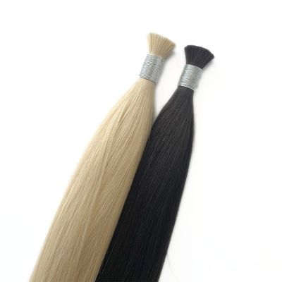 100% feixe de cabelo humano feixe de cabelo loiro com envio FedEx / DHL / Aramex / TNT