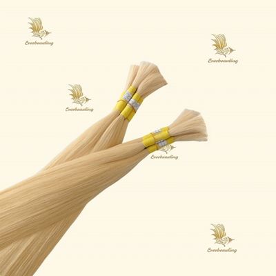 24 polegadas de cabelo humano virgem brasileira reta duplo desenhado mel extensão de cabelo loiro