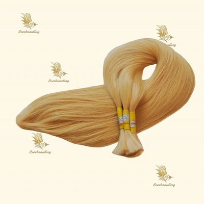 Cabelo humano de bebê em bruto, sedoso, um doador, sem derramamento