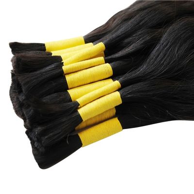 Cabelo humano não processado sem emaranhamento sem derramamento Cabelo virgem bruto duplo