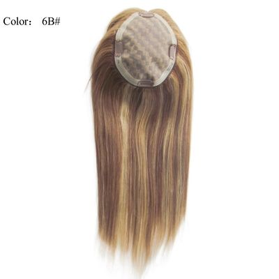 Tela de cabelo humano de mão amarrada mono top piece para peruca de renda completa