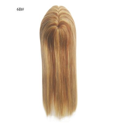 Tela de cabelo humano de mão amarrada mono top piece para peruca de renda completa