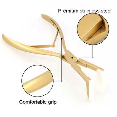 Pagamento completo fita de aço inoxidável em salão de extensão de cabelo Plier para ferramenta de salão