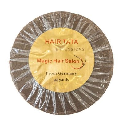 Custo de envio Banda de extensão de cabelo azul branco amarelo Peruca Rolo de cola adesiva HT-230830